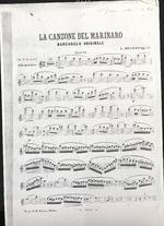 La Canzone dl Marinaro. Barcarola Originale. Op. 13.